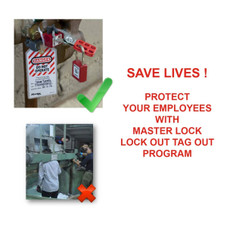 Red Safety Padlock (8-Pack) product image