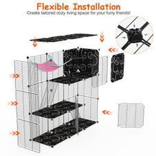 3-Tier Small Pet Enclosure product image