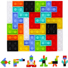 Pop It Fidget Puzzle Blocks for Kids product image