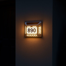 Solar LED Address Sign product image