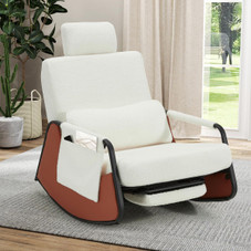 Gliding Rocking Chair with Retractable Footrest  product image