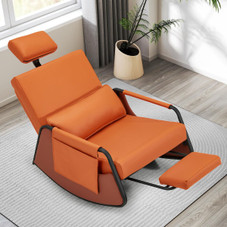Gliding Rocking Chair with Retractable Footrest  product image