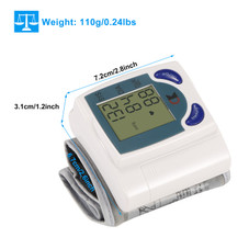 Wrist Blood Pressure Monitor with Large LCD Screen product image