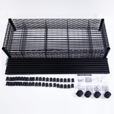 5-Tier Adjustable Rolling Metal Garage Shelving product image