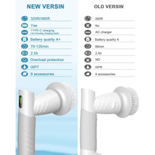 Electric Spin Scrubber with 9 Interchangeable Heads product image