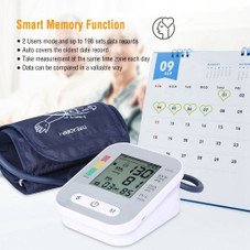 Arm Blood Pressure Monitor with Digital LCD Display product image