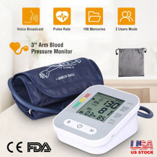 Arm Blood Pressure Monitor with Digital LCD Display product image