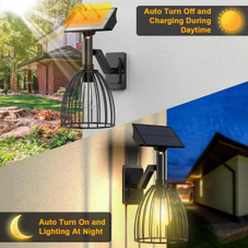 Outdoor Solar Wall Lantern (2-Pack ) product image