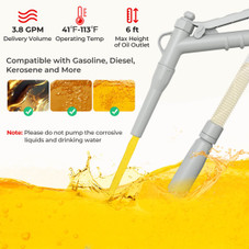 Fuel Transfer Pump with Hand Trigger Nozzle product image