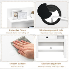 2-in-1 Modern Computer and Writing Desk  product image