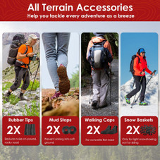 LakeForest Collapsible Hiking Poles (1 Pair) product image
