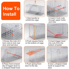 25.59" Humane Animal Trap Cage product image