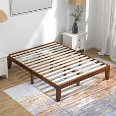 14 in. Wooden Platform Bed Frame (Queen) product image