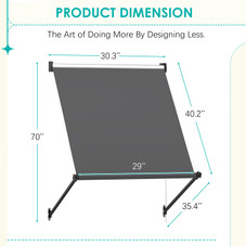 Retractable Manual Outdoor Awning product image