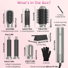 Laromni 6-in-1 Hair Dryer Brush Set product image