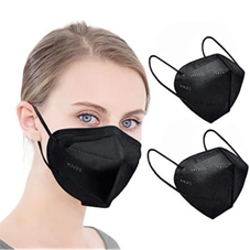 Black KN95 Protective Disposable Face Masks (10- to 50-Pack) product image