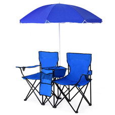 Folding Double Chair with Umbrella product image