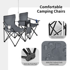 Folding Double Chair with Umbrella product image