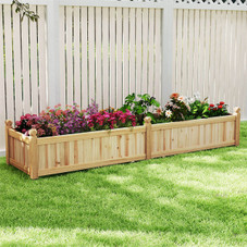 Wooden Raised Garden Bed with Drainage Holes product image