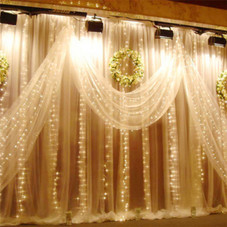 10-foot 300-LED String Curtain Lights product image