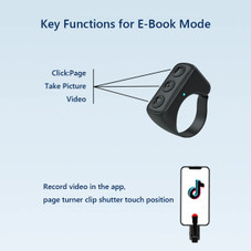 Bluetooth Page Turner and TikTok Scrolling Ring product image