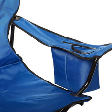 Durable Extra-Large Camping Chair with Padded Seat and Beverage Storage product image