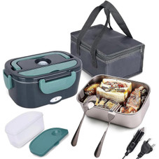 Electric Dual Function Heating Lunchbox with Leak-Proof Seal Ring product image