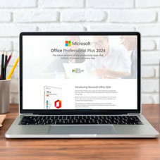 Microsoft Office 2024 Professional Plus for Windows Lifetime for 1 PC [Digital Download] product image
