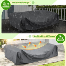 Convertible Patio Furniture Set with Waterproof Cover product image