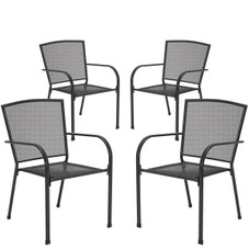 Stackable Outdoor Patio Chairs (Set of 4) product image