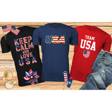 Men's Patriotic USA T-Shirt product image