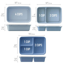 Bentgo 90-Piece BPA Free Portion Control Meal Prep Set with Lids product image