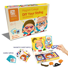 DIY Educational Kids' Creative Magnetic Collage Playset product image