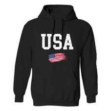 Men's Patriotic USA Pullover Hoodie product image