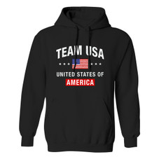 Men's Patriotic USA Pullover Hoodie product image
