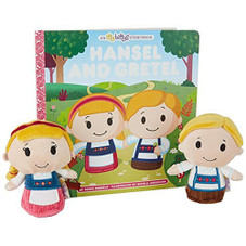 Hallmark itty bittys® Hansel and Gretel Storybook Set with 2 Stuffed Toys product image