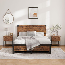 Bed Frame with 4 Storage Drawers product image