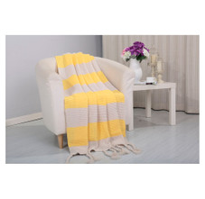 Vintage Knitted Throw Blanket product image