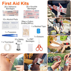 LakeForest 121-Piece Emergency Survival Kit product image