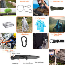 LakeForest 121-Piece Emergency Survival Kit product image