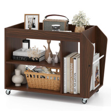 3-Tier Rolling Side End Table product image