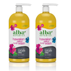 Alba Botanica Hawaiian Detox Body Wash, 32 oz (2-Pack) product image
