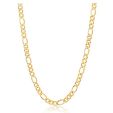 24-inch 18K Gold Plated Figaro Chain product image