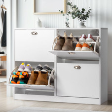Wooden Shoe Cabinet for Entryway product image