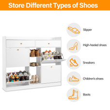 Wooden Shoe Cabinet for Entryway product image