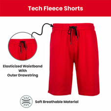 Men's Tech Fleece Shorts with Long Zipper Pocket (5-Pack) product image