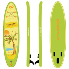 10- or 11-Foot Inflatable Stand-Up Paddle Board with Paddle product image 10- or 11-Foot Inflatable Stand-Up Paddle Board with Paddle product image