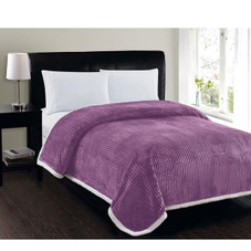 Sheradian Reversible Corduroy Sherpa Blanket product image