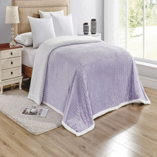 Sheradian Reversible Corduroy Sherpa Blanket product image