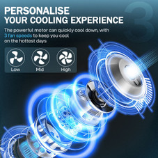 34-inch Tower Fan with 3 Modes and 3 Speeds product image